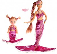 Кукла Барби Русалочка с куклой-малышкой, меняет цвет волос арт. 2641881 - Интернет-магазин детских товаров Зайка моя Екатеринбург