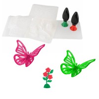 Набор 3D Magic для создание объемных моделей бабочка и цветок арт. 82001 - Интернет-магазин детских товаров Зайка моя Екатеринбург