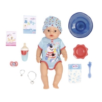 Baby Born Кукла-мальчик, с магическими глазками 43 см арт. 833-704 - Интернет-магазин детских товаров Зайка моя Екатеринбург