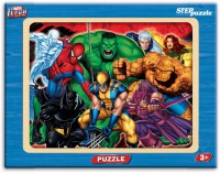 Игра из дерева. MARVEL Герои. Арт. 89126 - Интернет-магазин детских товаров Зайка моя Екатеринбург