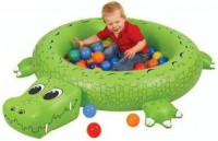 Сухой бассейн Крокодил +  50 шаров. Upright арт. OT7020J - Интернет-магазин детских товаров Зайка моя Екатеринбург