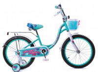 Велосипед Black Aqua Camilla 14" с корзинкой, арт. KG1417 - Интернет-магазин детских товаров Зайка моя Екатеринбург
