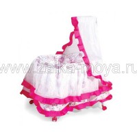 Кроватка-манеж  для кукол Melogo  арт. 9376 - Интернет-магазин детских товаров Зайка моя Екатеринбург