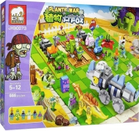 Конструктор Plants vs Zombies Растения против Зомби 666 деталей, арт. jx90073 - Интернет-магазин детских товаров Зайка моя Екатеринбург