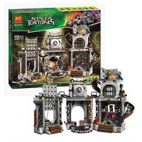 Конструктор Вторжение в логово черепашек Bela, арт.10278 (Lego Turtles, арт. 79117) - Интернет-магазин детских товаров Зайка моя Екатеринбург