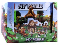 Конструктор My World Деревня 4 в 1 908 деталей арт. 63047 - Интернет-магазин детских товаров Зайка моя Екатеринбург