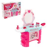 Туалетный столик  принцессы с зеркалом для девочек, со светом, арт. 4418726 - Интернет-магазин детских товаров Зайка моя Екатеринбург