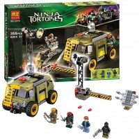 Конструктор Освобождение фургона черепашек Bela, арт.10276 (Lego Turtles, арт. 79115) - Интернет-магазин детских товаров Зайка моя Екатеринбург