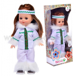 Кукла Северянка Айога 2 со звуком. Арт. В255 / о - Интернет-магазин детских товаров Зайка моя Екатеринбург