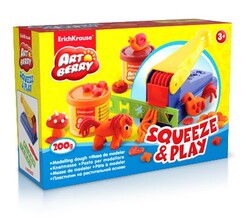 Пластилин на растительной основе Squeeze & Play 2бан/100г. Арт. 30365 - Интернет-магазин детских товаров Зайка моя Екатеринбург