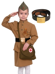 Военная медсестра (Ремень кожзам, Пряжка металл), Карнавалофф, арт. 5103.24 - Интернет-магазин детских товаров Зайка моя Екатеринбург