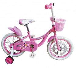 Велосипед двухколесный Bibitu Angel, 1-ск., 14" - Интернет-магазин детских товаров Зайка моя Екатеринбург