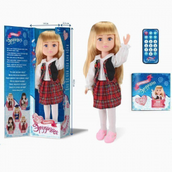 Кукла Эрудиция интерактивная с пультом, отвечает на 300 вопросов - Интернет-магазин детских товаров Зайка моя Екатеринбург