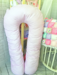 Подушка для беременных, светло-розовый - Интернет-магазин детских товаров Зайка моя Екатеринбург