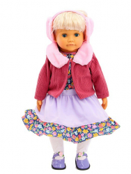 Кукла интерактивная Наташа 58 см, рассказывает сказки, поёт песни, открывает и закрывает глаза арт. 759251 - Интернет-магазин детских товаров Зайка моя Екатеринбург