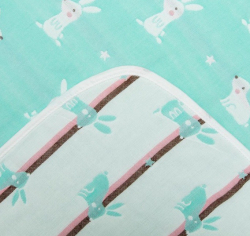 Одеяло легкое Зайка, муслин шестислойный, летнее, 100% хлопок в ассортименте - Интернет-магазин детских товаров Зайка моя Екатеринбург