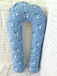 Подушка для беременных, синий-звезды - Интернет-магазин детских товаров Зайка моя Екатеринбург