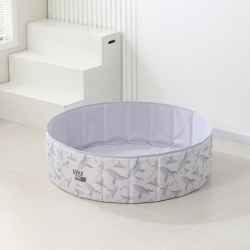 Сухой бассейн для шариков UNIX Kids Ocean / Океан 100 см серый (без шариков) - Интернет-магазин детских товаров Зайка моя Екатеринбург