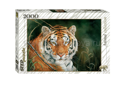 Пазлы 2000 Тигр. Арт. 84005 - Интернет-магазин детских товаров Зайка моя Екатеринбург