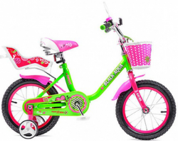 Велосипед двухколесный Black Aqua Sweet 14" - Интернет-магазин детских товаров Зайка моя Екатеринбург