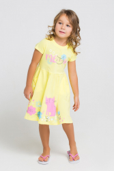 Платье для девочки бледный лимон1 Crockid, арт. К 5375 - Интернет-магазин детских товаров Зайка моя Екатеринбург