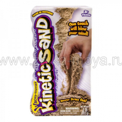 Песок для лепки Kinetic sand коричневый 910 гр. Арт. 71400 - Интернет-магазин детских товаров Зайка моя Екатеринбург