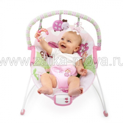Кресло-качалка Bright Starts Цветущий луг арт. 7172 - Интернет-магазин детских товаров Зайка моя Екатеринбург