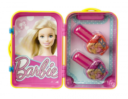 Barbie Набор детской декоративной косметики в розовом чемоданчике  Арт. 9600351 - Интернет-магазин детских товаров Зайка моя Екатеринбург