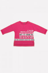 Джемпер для девочки темно-розовый Crockid, арт. КР 300517 - Интернет-магазин детских товаров Зайка моя Екатеринбург