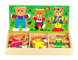 Три медведя Мир деревянных игрушек, арт. Д164 - Интернет-магазин детских товаров Зайка моя Екатеринбург
