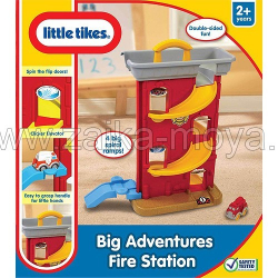 Little Tikes Пожарная станция. Арт 622830 - Интернет-магазин детских товаров Зайка моя Екатеринбург