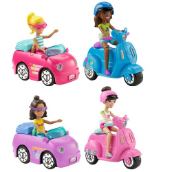 Игровой набор Barbie В движении ТС и кукла в ассортименте. Арт. FHV76 - Интернет-магазин детских товаров Зайка моя Екатеринбург