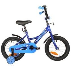 Велосипед двухколесный Novatrack Strike 16" 1-ск (163STRIKE.BL22) - Интернет-магазин детских товаров Зайка моя Екатеринбург