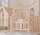 Манеж UNIX Kids DeLuxe House Camel (180x200см) с баскетбольной стойкой, доской для рисования, ковриком для игр - Интернет-магазин детских товаров Зайка моя Екатеринбург