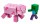 Конструктор My World Майнкрафт Minecraft Свинья и Зомби-ребёнок 159 деталей, арт. 1008 - Интернет-магазин детских товаров Зайка моя Екатеринбург