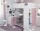 Кровать-чердак Кровать-чердак Polini Simple с письменным столом и шкафом арт. 1447 - Интернет-магазин детских товаров Зайка моя Екатеринбург
