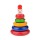 Пирамидка разноцветная Сударыня RNToys арт. Д-371 - Интернет-магазин детских товаров Зайка моя Екатеринбург