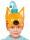 Карнавальные шапочки Три кота Компот, арт. 45002 - Интернет-магазин детских товаров Зайка моя Екатеринбург