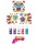 Набор для творчества Play doh Doh Vinchi украшение-стикер для стены Арт. B6999 - Интернет-магазин детских товаров Зайка моя Екатеринбург