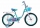 Велосипед двухколесный Black Aqua Camilla с корзинкой 1-ск., 18" арт. KG1817 - Интернет-магазин детских товаров Зайка моя Екатеринбург