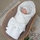 Комплект на выписку 4 предмета KinderLitto "Ажур.Муслин Плед", молоко, лето - Интернет-магазин детских товаров Зайка моя Екатеринбург