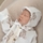 Комплект на выписку 4 предмета KinderLitto "Кружево.Муслин Плед", зайки, лето  - Интернет-магазин детских товаров Зайка моя Екатеринбург
