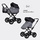 Коляска Riko Basic Bella Lux Classic 2 в 1 2025 - Интернет-магазин детских товаров Зайка моя Екатеринбург