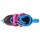 Роликовые коньки раздвижные,Onlitop колеса PVC 64 мм, пластиковая рама, black/blue/pink - Интернет-магазин детских товаров Зайка моя Екатеринбург