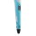 3D-ручка MyRiwell RP-100B с дисплеем, голубая (+ пластик 3 цвета), арт. 1396082 - Интернет-магазин детских товаров Зайка моя Екатеринбург