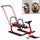 Двухместный снегокат Барс с толкателем и складными спинками Snowkat Twins Baby Push, арт. 505 - Интернет-магазин детских товаров Зайка моя Екатеринбург