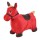 Надувной прыгун Spring Пони, плюшевый чехол, красный, арт. 7 - Интернет-магазин детских товаров Зайка моя Екатеринбург
