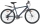 Велосипед двухколесный Black Aqua City 1601 V 6 скр, размер рамы 18, 26" арт. GL-301V - Интернет-магазин детских товаров Зайка моя Екатеринбург