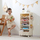 Стеллаж для книг UNIX Kids Babyrack Camel (4 levels)  - Интернет-магазин детских товаров Зайка моя Екатеринбург