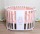Круглая кроватка-трансформер Mika Deida 7 в 1 поперечный маятник - Интернет-магазин детских товаров Зайка моя Екатеринбург